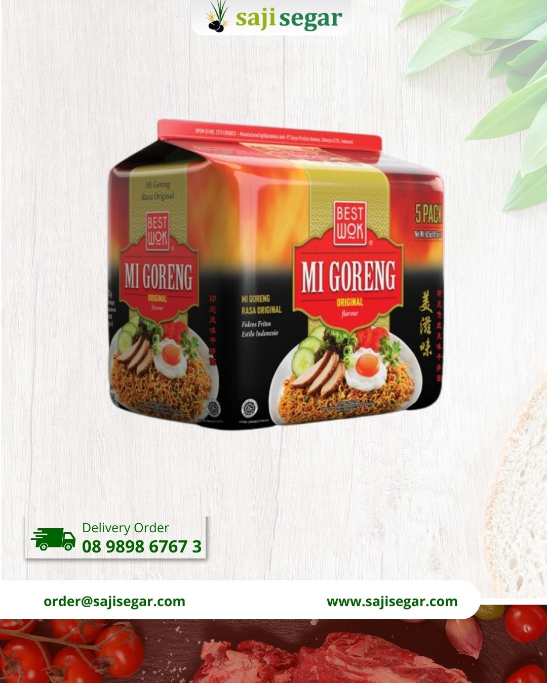 Best Wok Mi Goreng Original 5 pcs